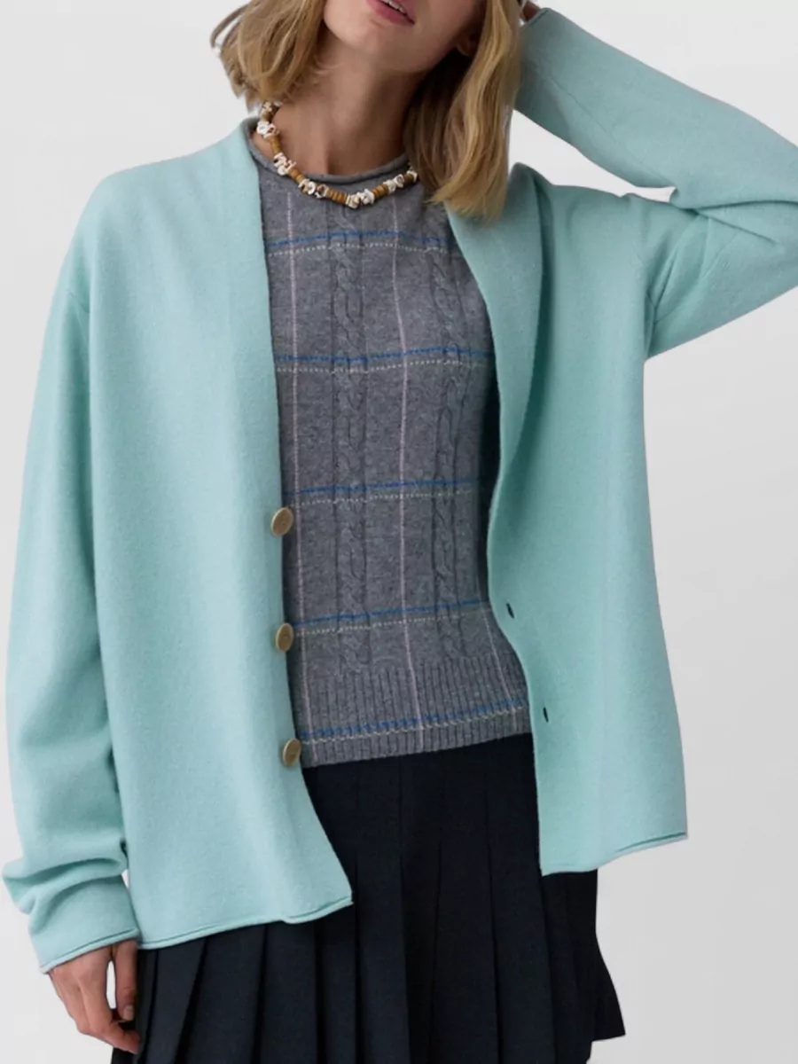 Guest In Residence Cashmere V-Neck Cardigan