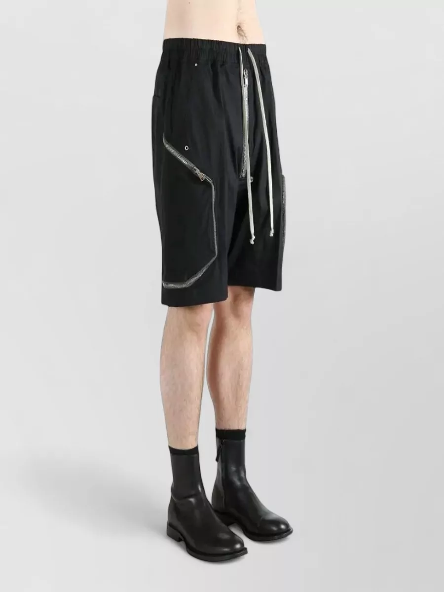 Rick Owens Heizer Bela Shorts Relaxed Knee Length