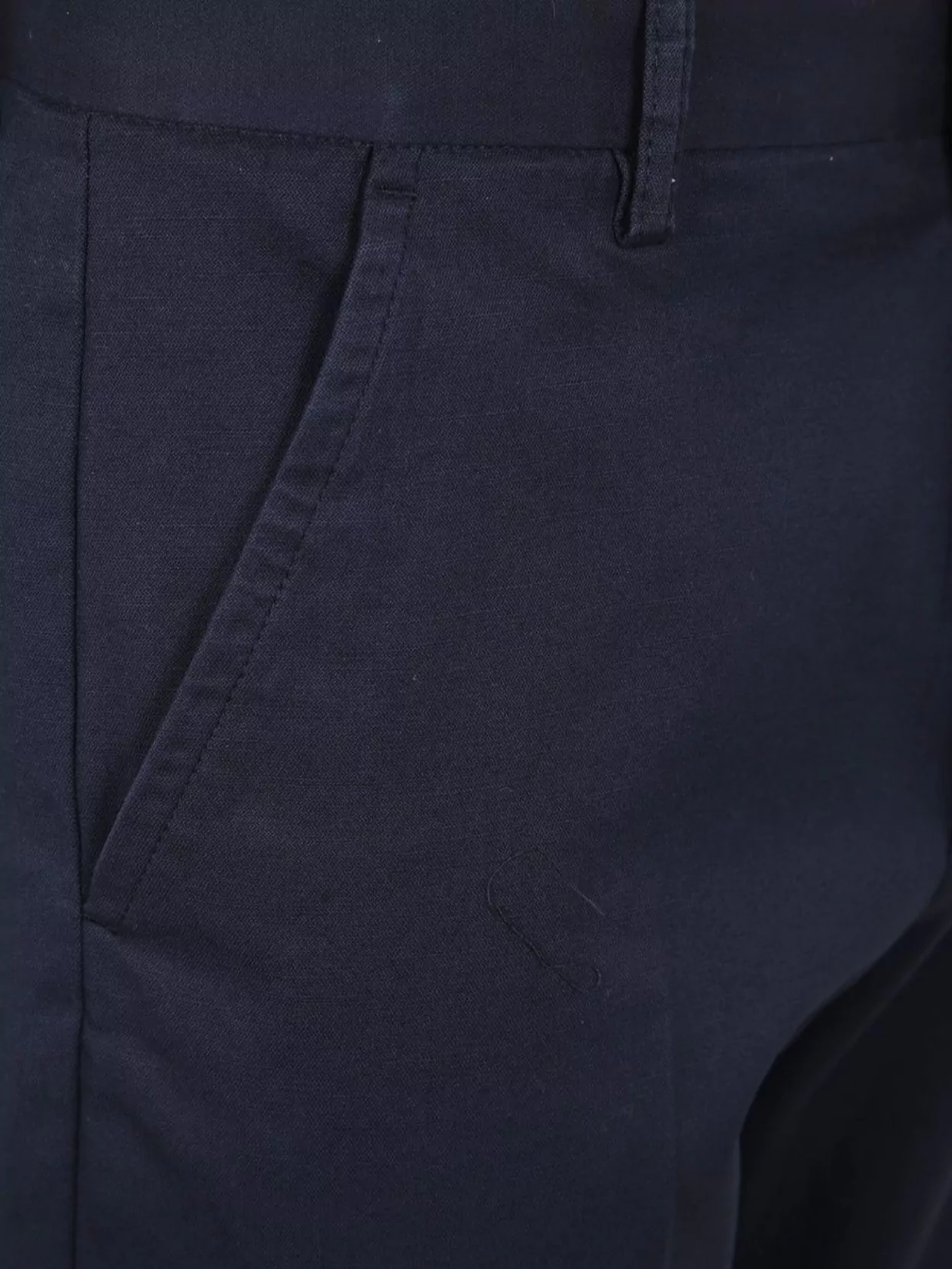 Incotex Straight Leg Trousers With Pockets In Blue