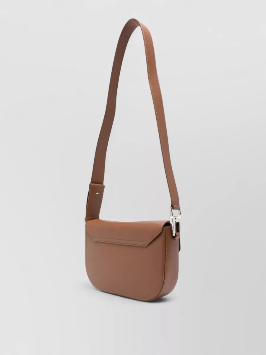 Emporio Armani Grainy Leather Crossbody Bag