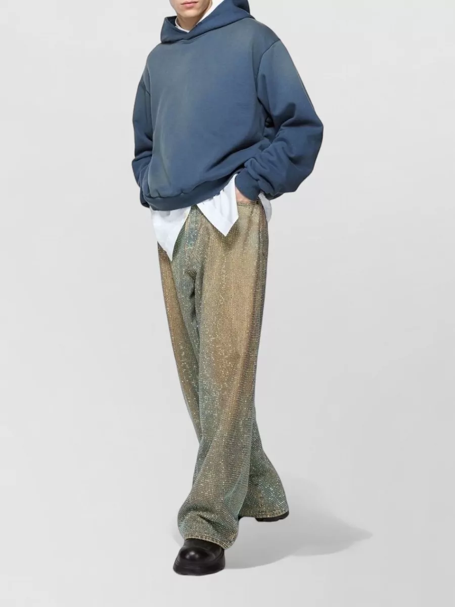 Acne Studios Logo Cotton Hoodie