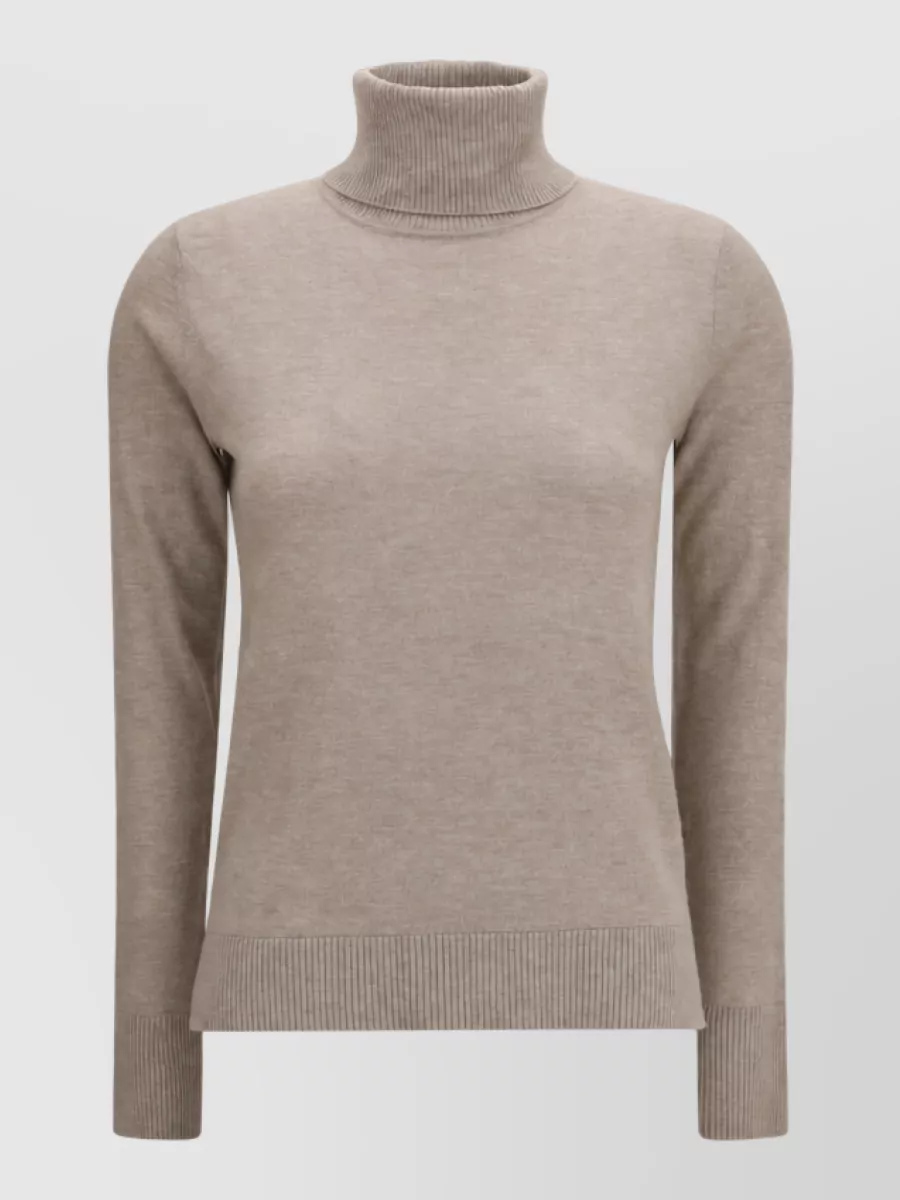 S Max Mara wool turtleneck sweatshirt