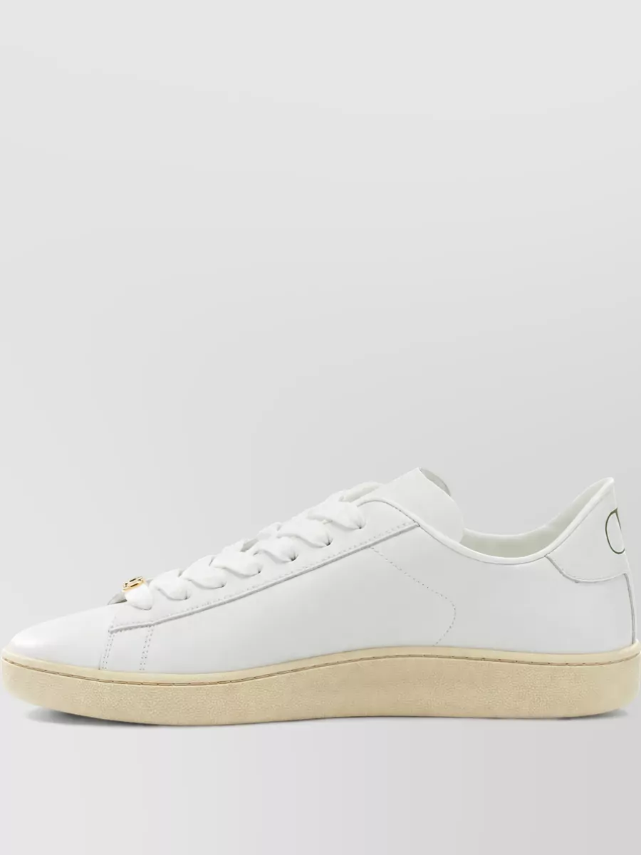 Valentino Garavani Leather Low-Top Sneakers