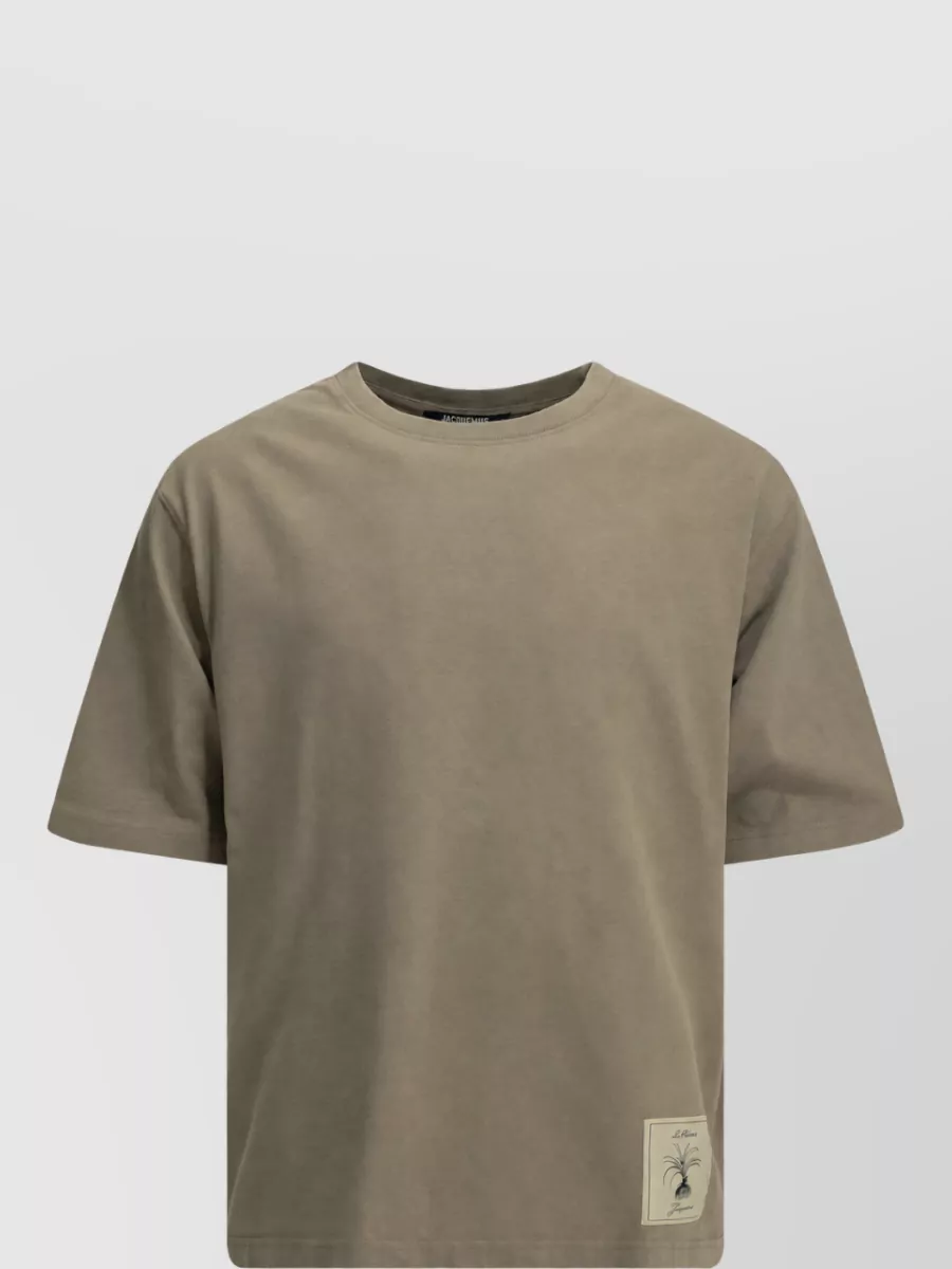 Jacquemus Crew-neck cotton t-shirt