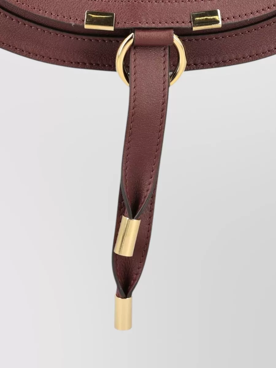 Chloé Marcie Mini Leather Cross-Body Bag