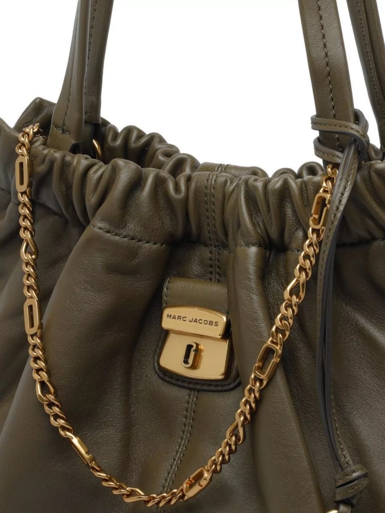 Marc Jacobs Cristina Tote Bag Leather Shoulder Straps