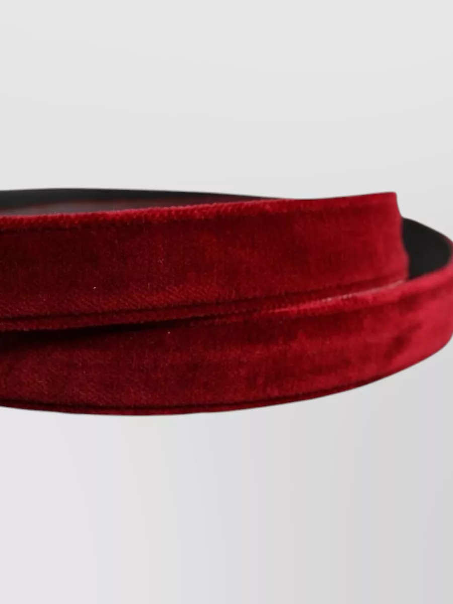 Dolce&Gabbana Velvet Belt