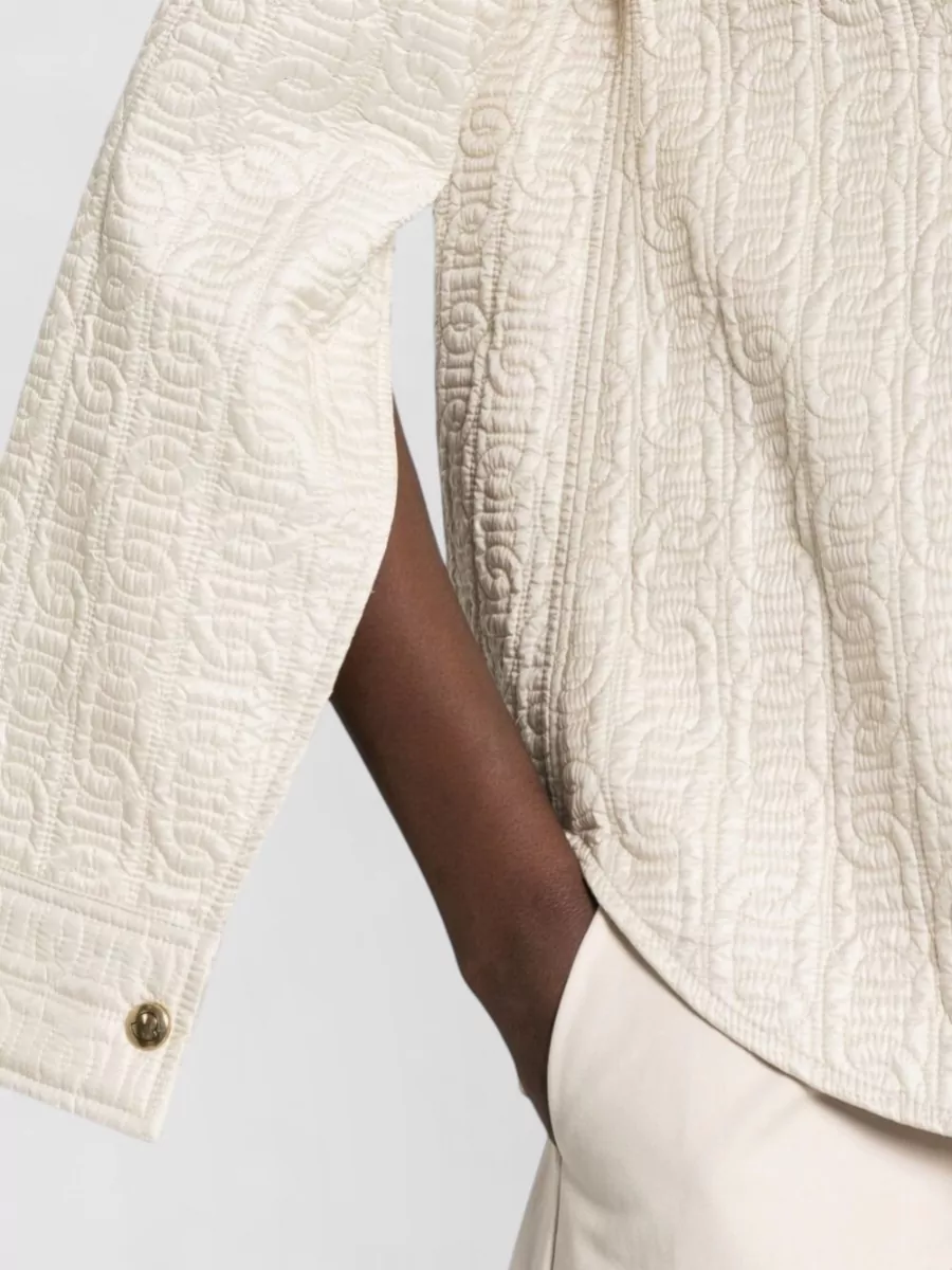 Moncler Quilted Padded Shirt Jacket