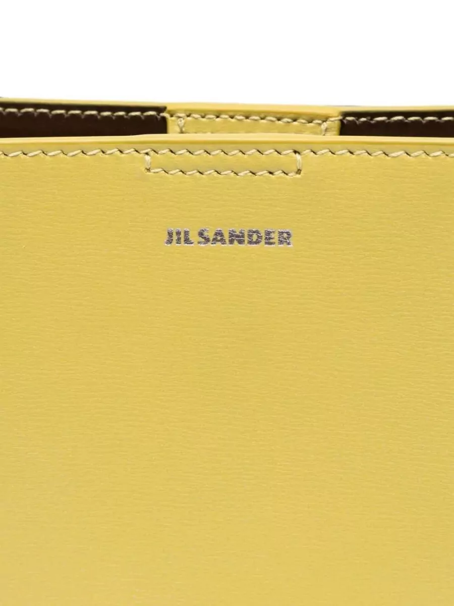 Jil Sander Tangle Small Leather Cross-Body Bag