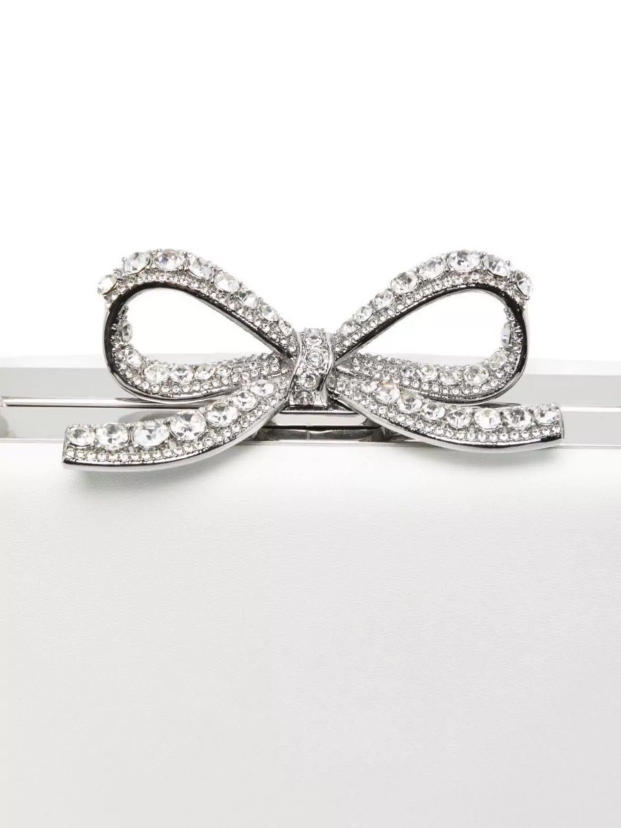 Self-portrait Handle Bow Metal Rhinestone