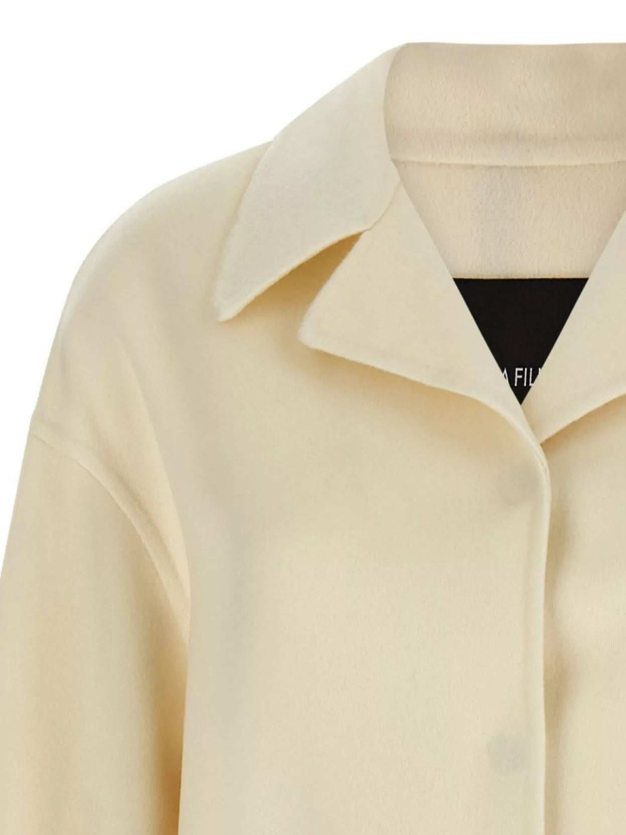 Fabiana Filippi Luxurious Cashmere Outerwear Featuring Collar
