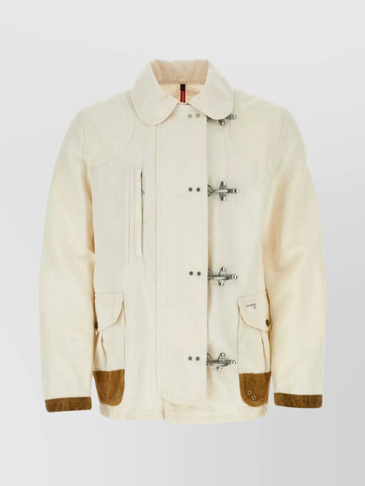 Shop Fay Four-hook Linen Jacket