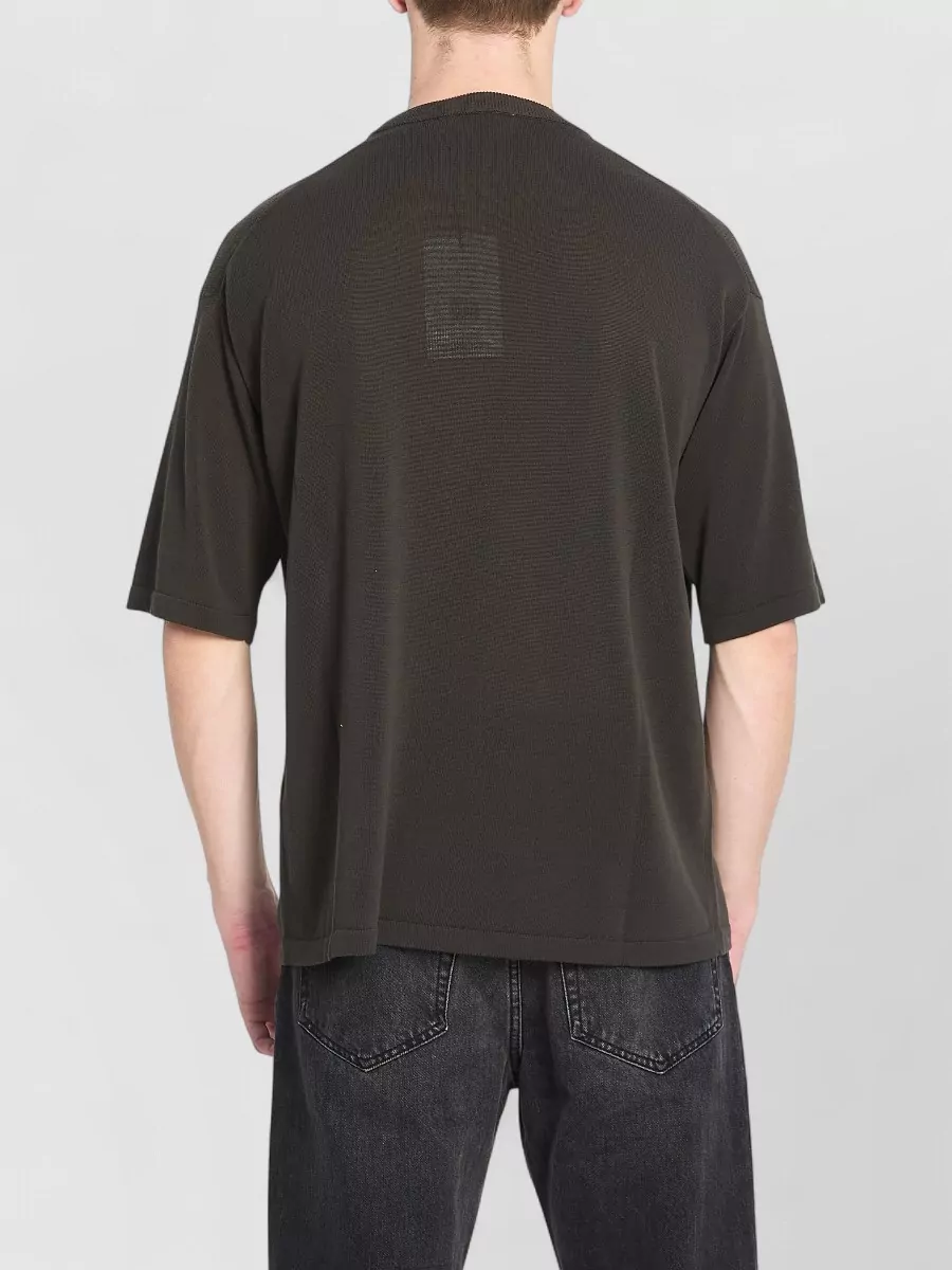 Roberto Collina Cotton Crew Neck Short Sleeve T-Shirt