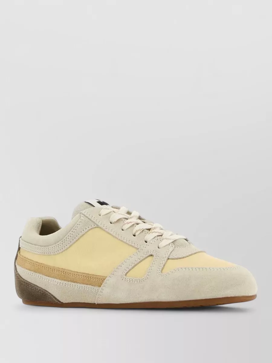 Isabel Marant leather lace-up sneakers