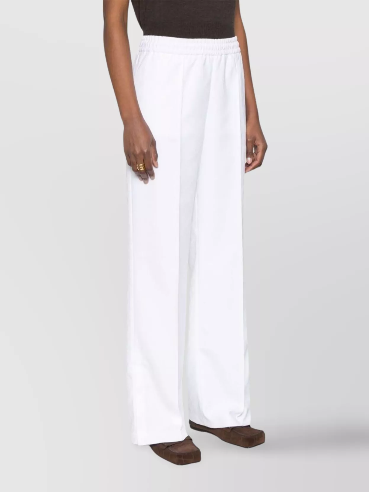 Gucci Straight Leg Trousers With Side Stripe Detail