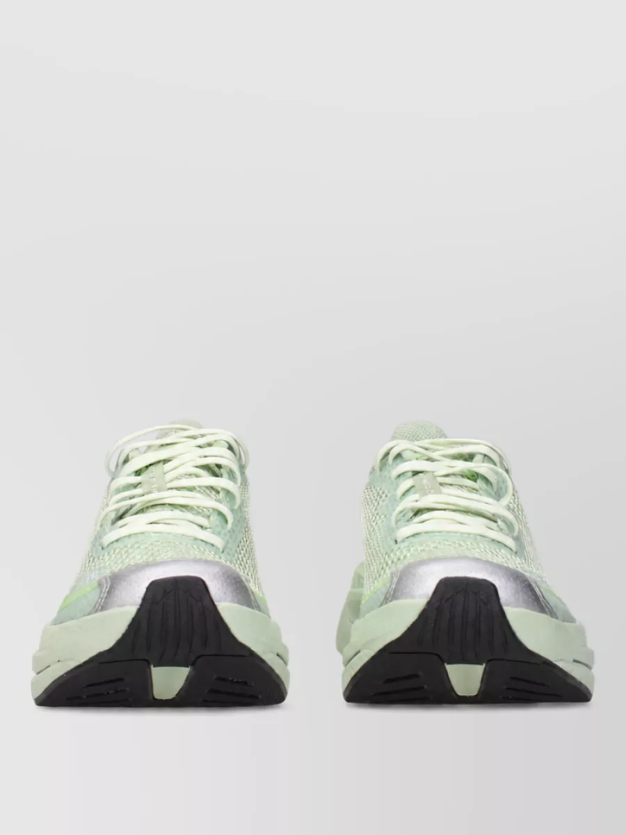 Maison Margiela Textile Lace-Up Sneakers