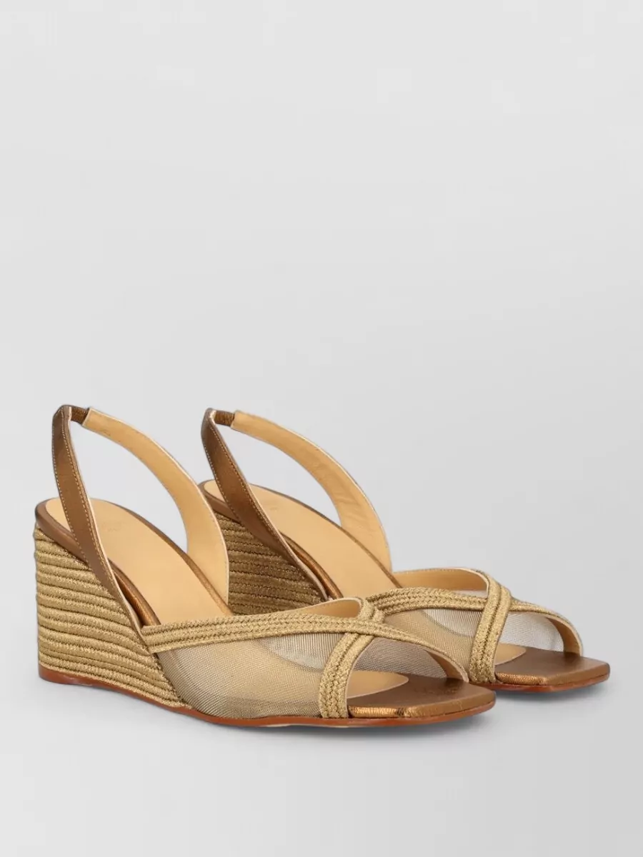 Castaner Leather Espadrille Sandals