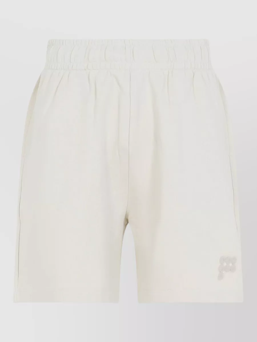 Pangaia cotton mid-length chino shorts