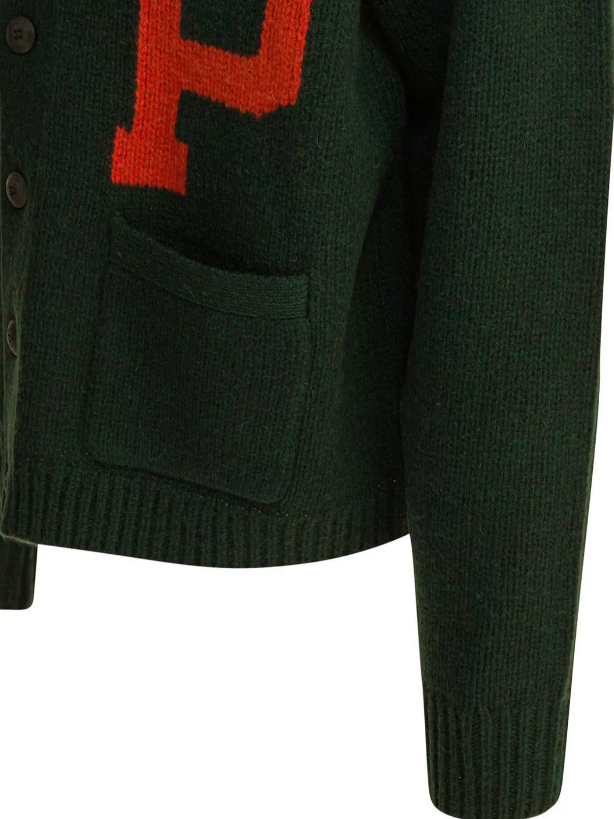 Polo Ralph Lauren V-Neck Cardigan Featuring Logo And Front Pockets