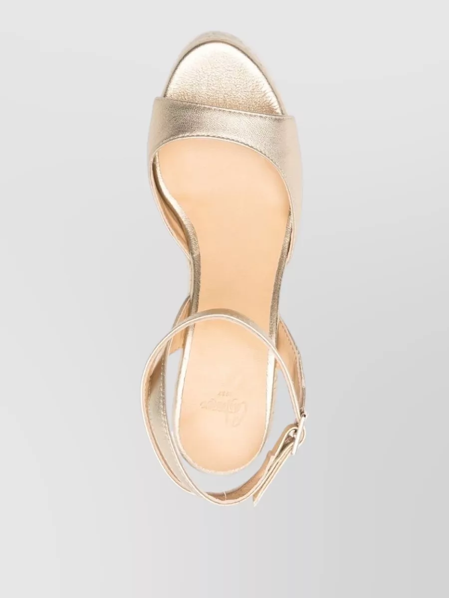Castaner Brook Ankle Strap Espadrille Wedge Sandals
