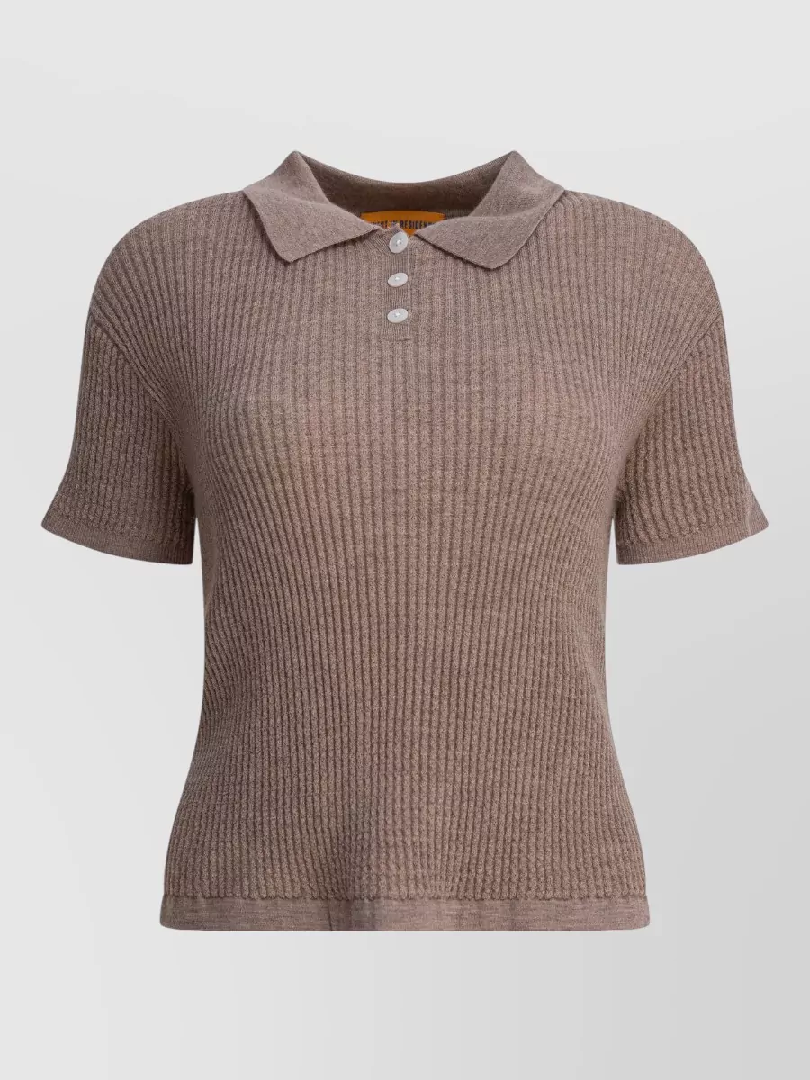 Guest In Residence Cashmere polo shirt