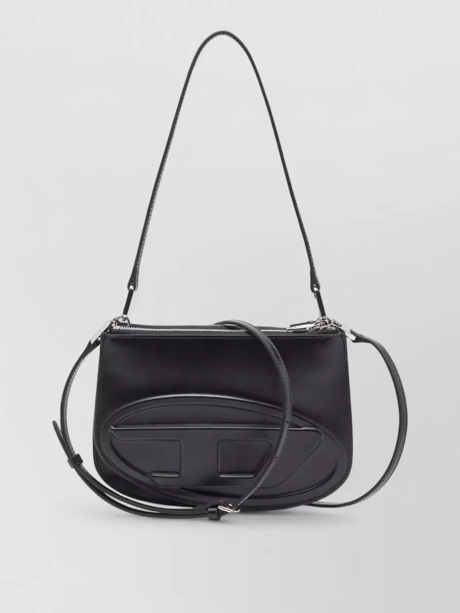 Diesel 1dr leather cross-body bag