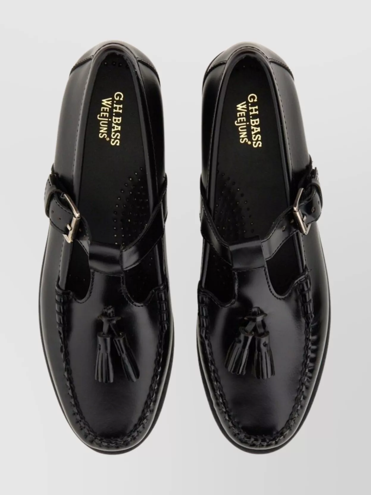 Gh Bass Tassel Detail Round Toe Loafer