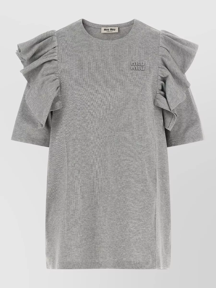 Miu Miu Cotton mini dress