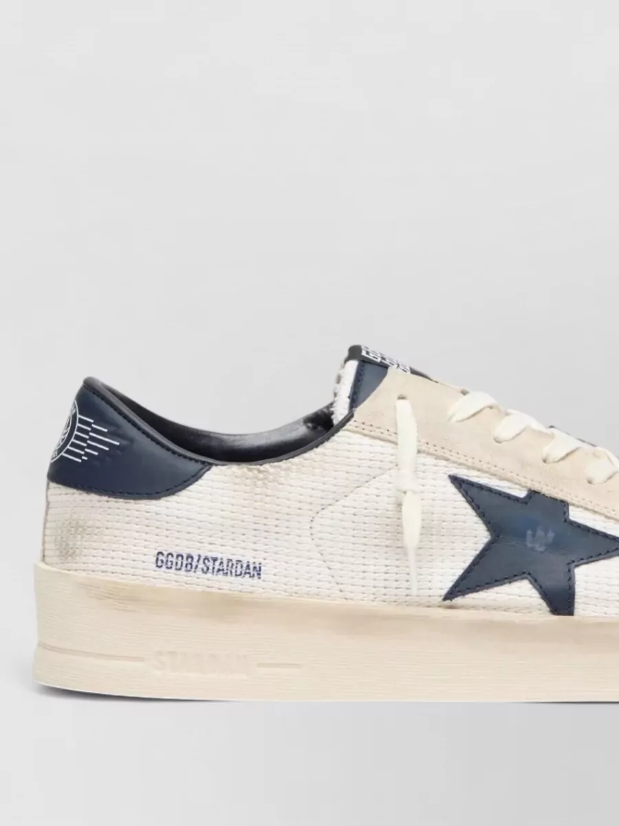Golden Goose Leather Low-Top Sneakers