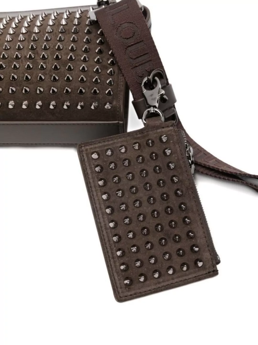 Christian Louboutin Stylish Leather Crossbody Shoulder Bag