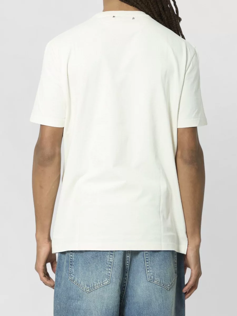 Golden Goose Cotton Logo-Print Short-Sleeve T-Shirt