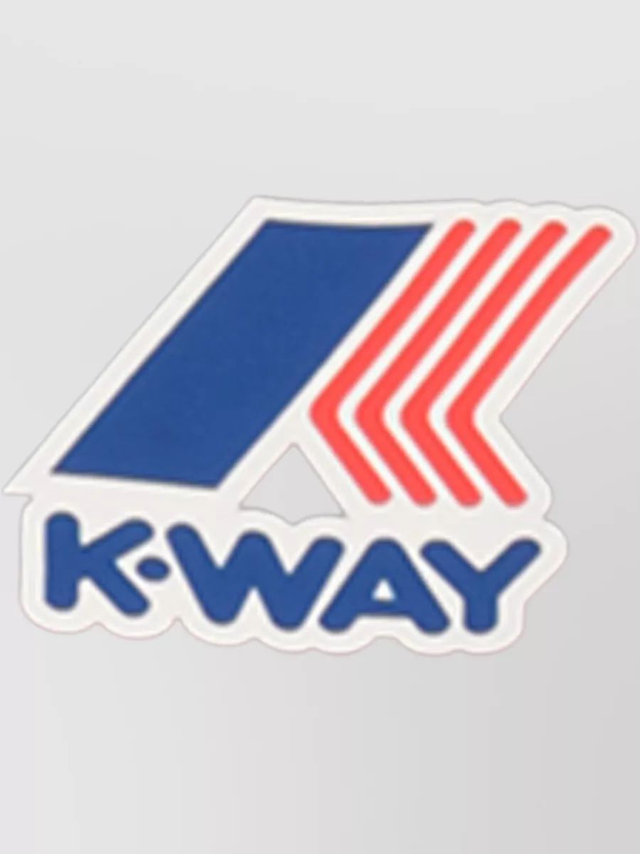 K-Way Hooded Zip-Up Jacket
