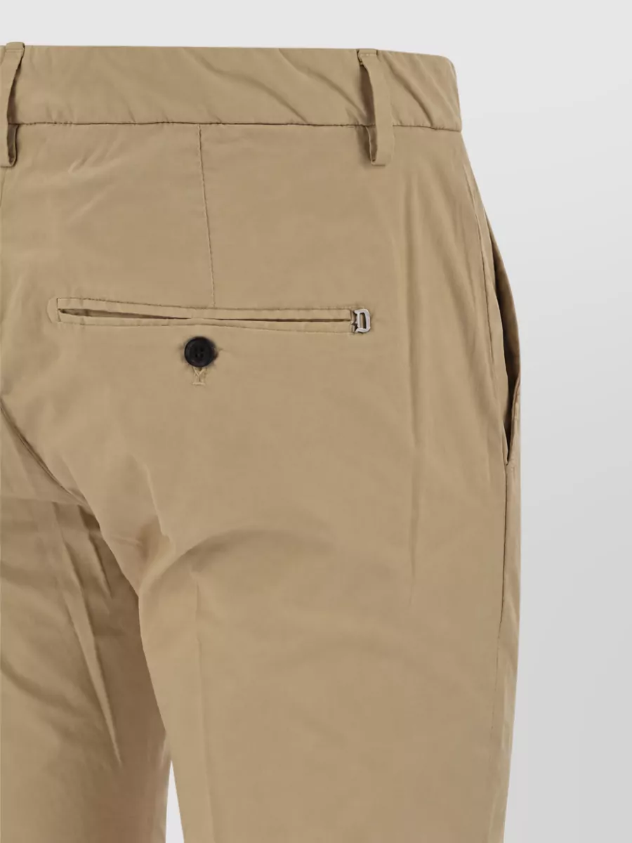 Dondup Slim-Fit Cotton Trousers