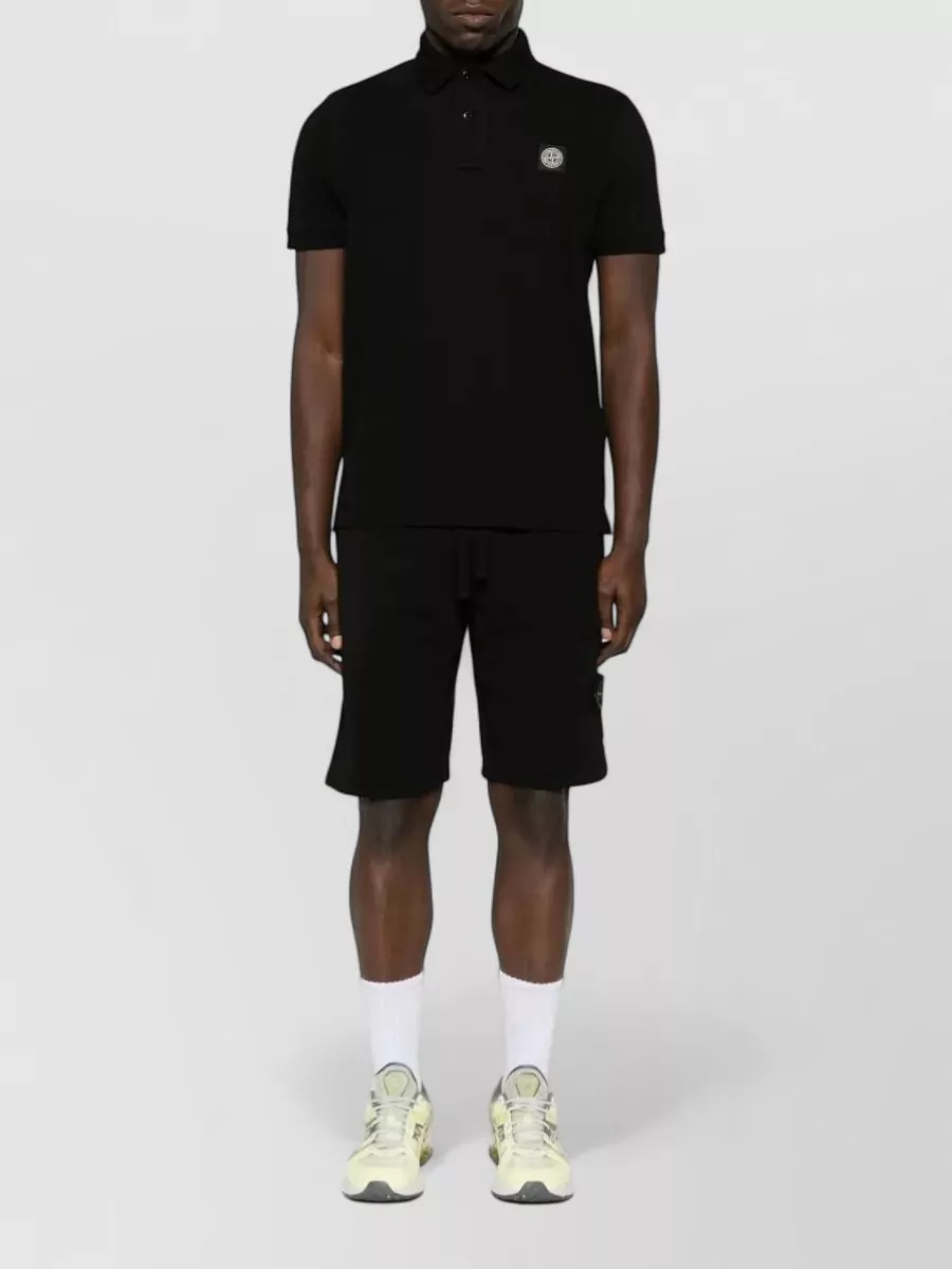 Stone Island Cotton Cargo Shorts