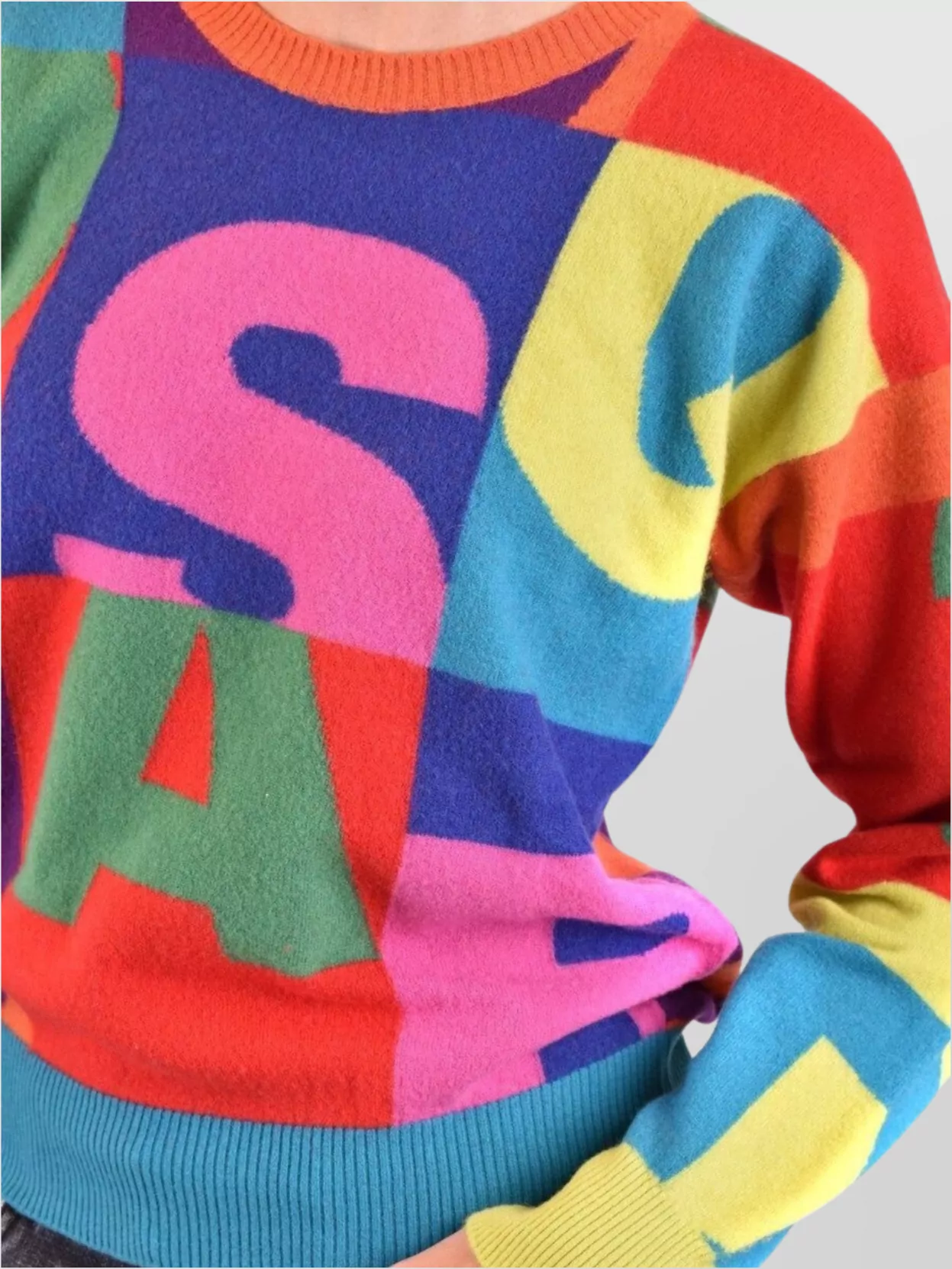 Dsquared2 Knitwear With Crew Neck And Graphic Pattern