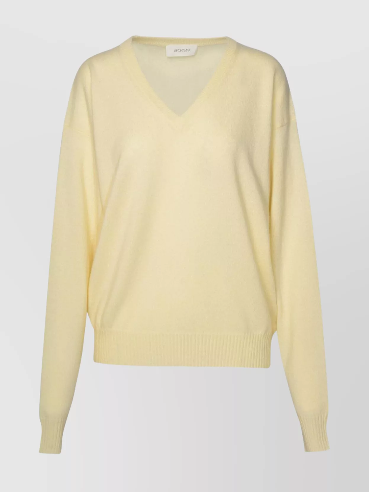 Shop Sportmax V-neck Wool Blend Sweater