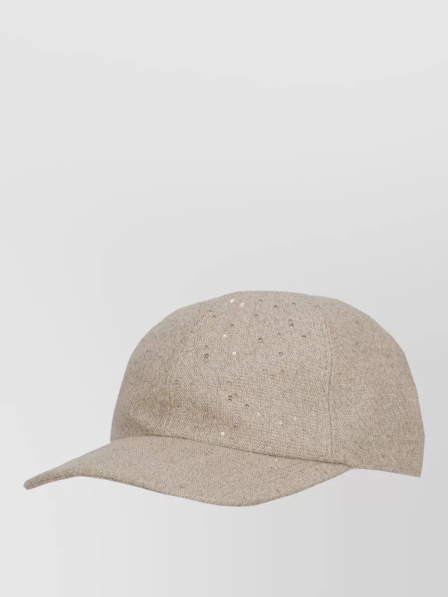 Panicale sequined baseball cap
