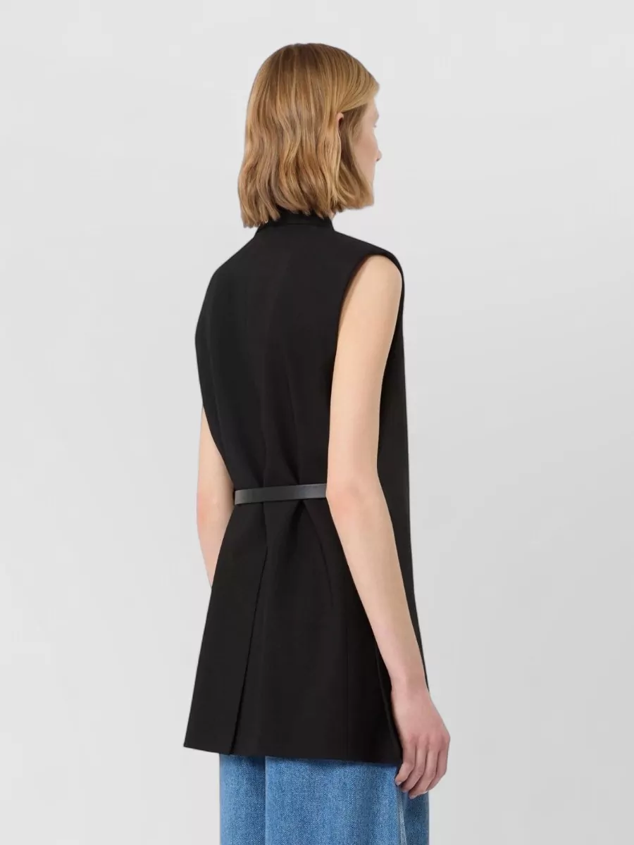 Sportmax Sleeveless Fitted Blazer