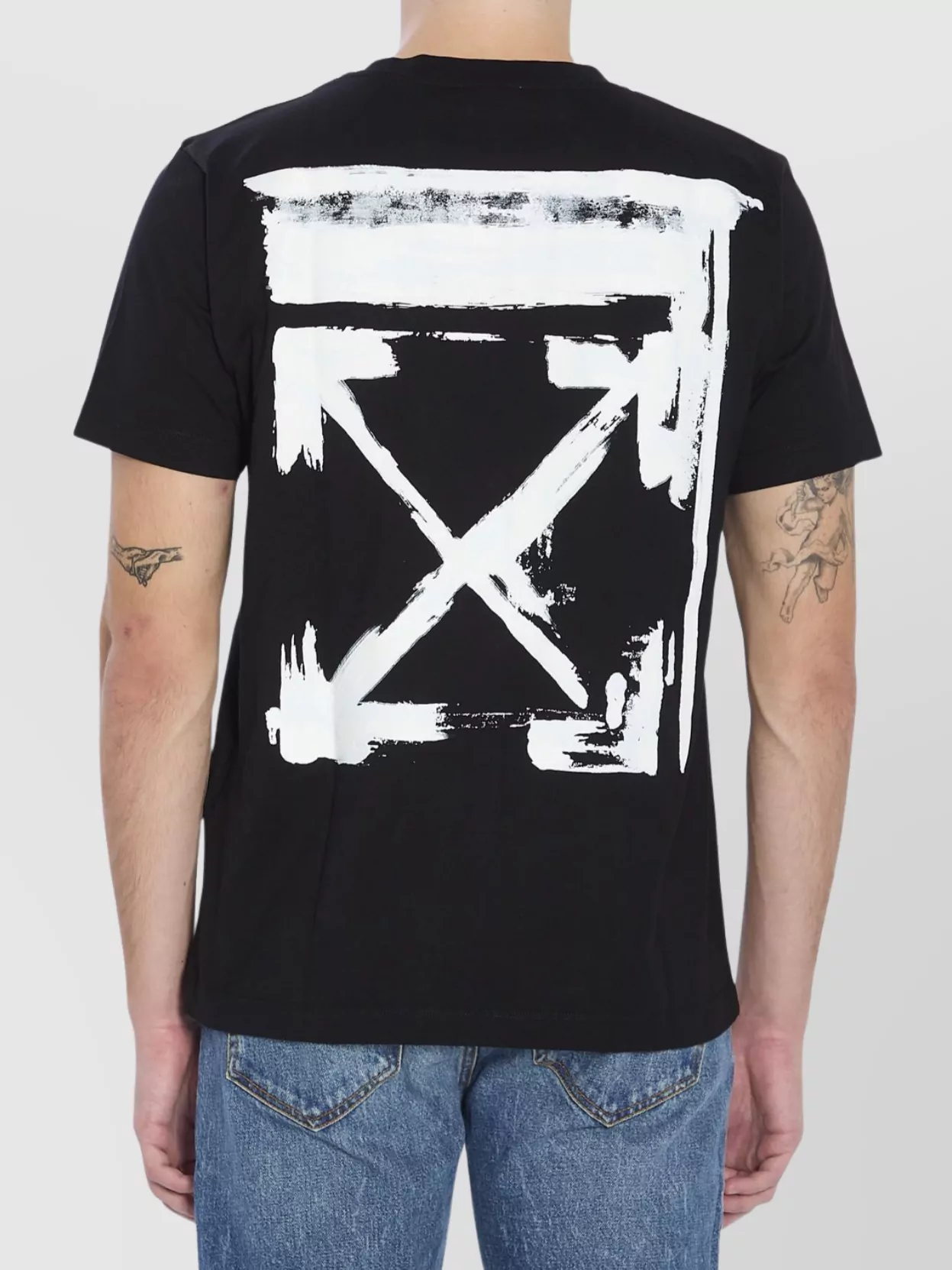 Off-White Graphic Print Slim Fit T-Shirt