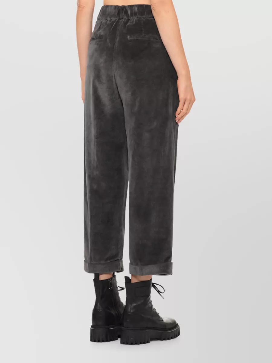 Peserico Corduroy Straight Trousers