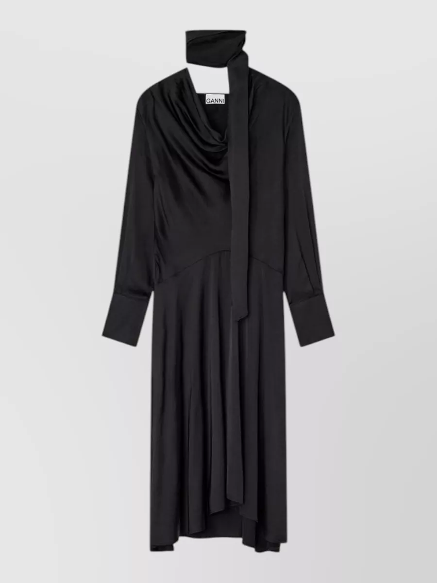 Ganni Regular-fit midi dress