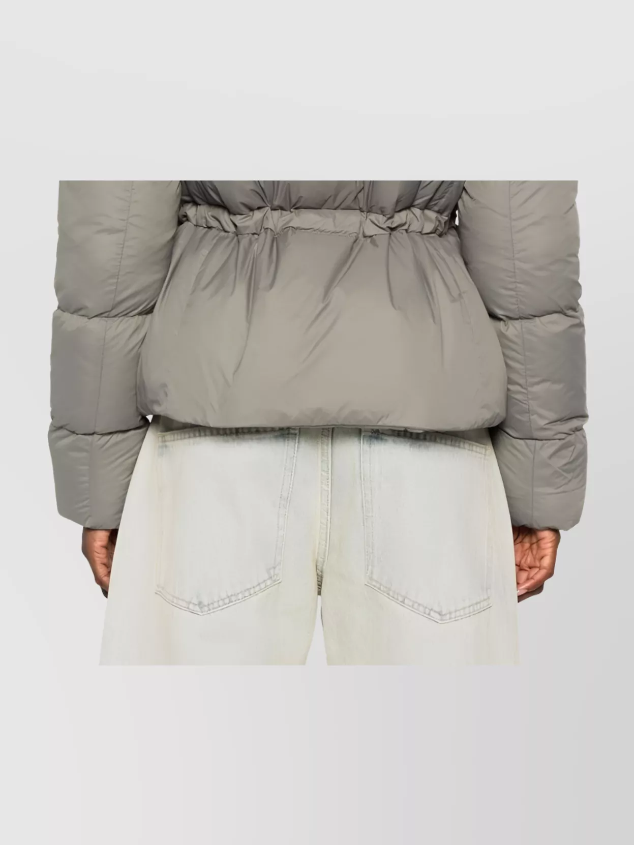 Canada Goose Hooded Padded Jacket Drawstring Waist