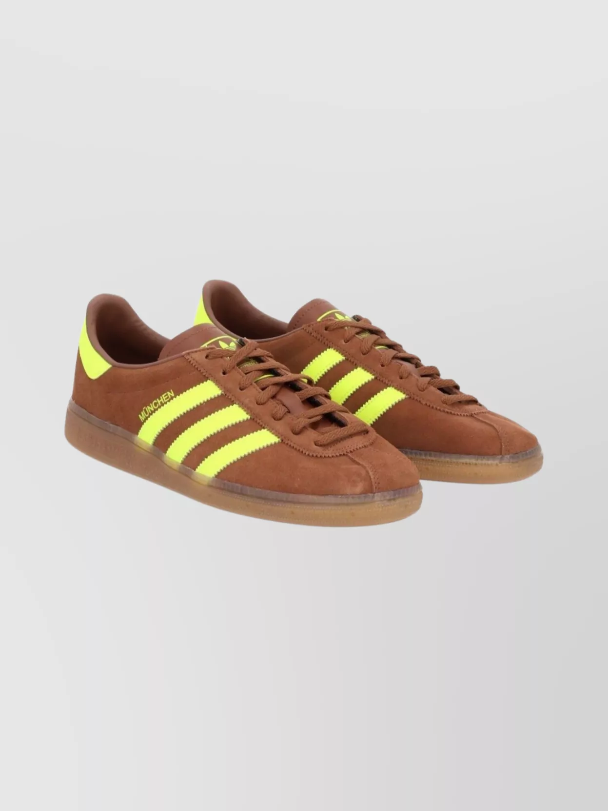 Adidas Originals Striped Suede Sneakers Rubber Sole