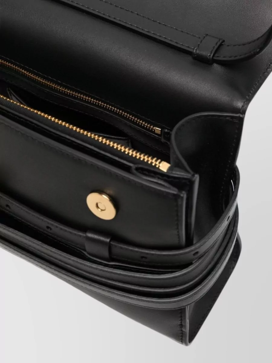 Moschino Leather Clutch Bag