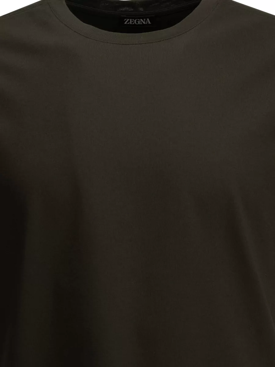 Zegna Cotton Crew-Neck T-Shirt