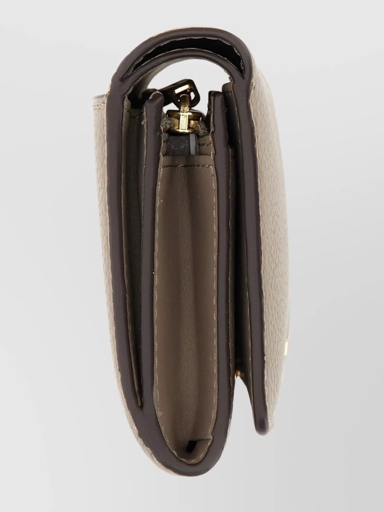 Michael Kors Folded Leather Wallet Featuring Fold-Over Design