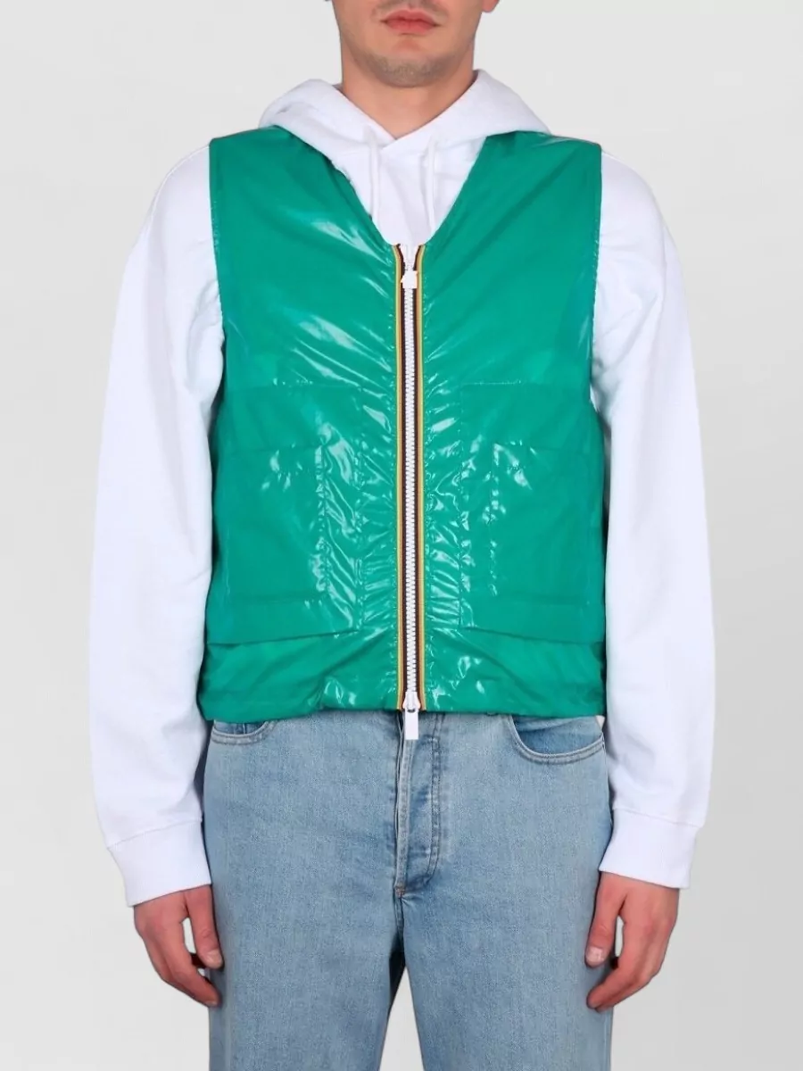 K-way v-neck vest