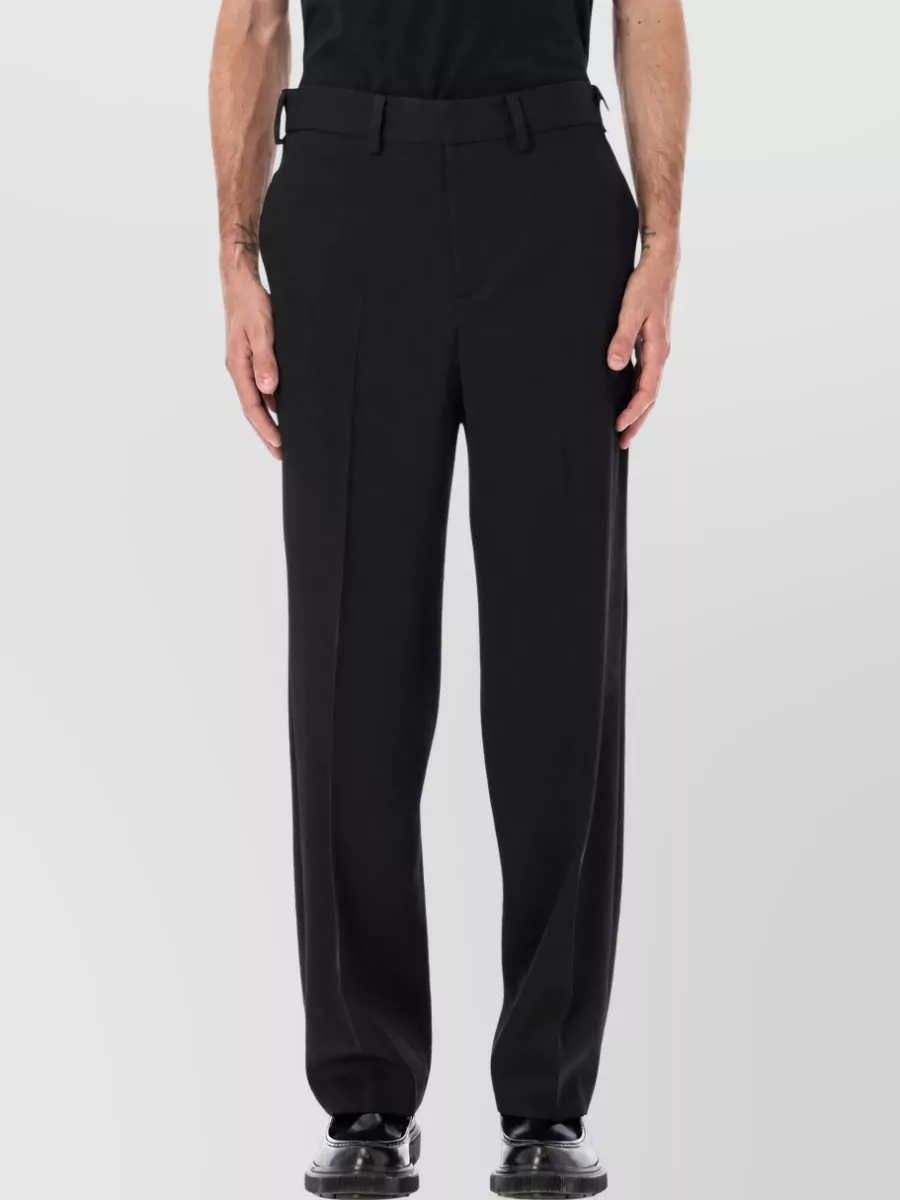 Berner Kühl virgin wool straight-leg tailored trousers
