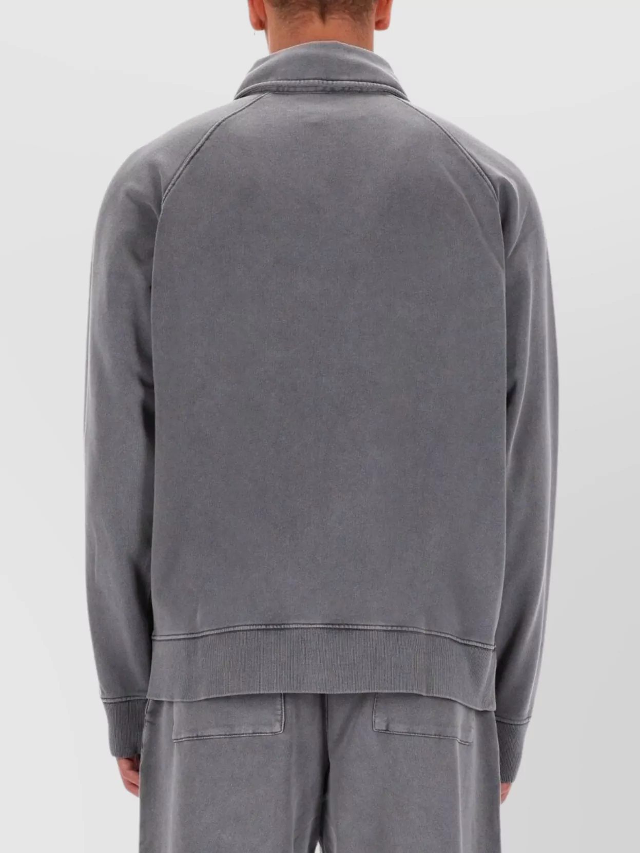 Versace Jeans Couture Knit Sweater With Cuffed Sleeves And Hem
