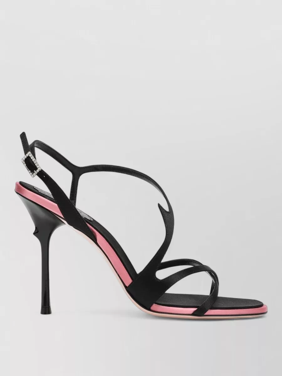 Roger Vivier satin heeled sandals